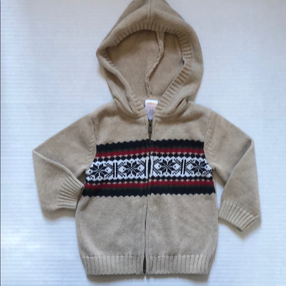 Zip up Hooded Sweater